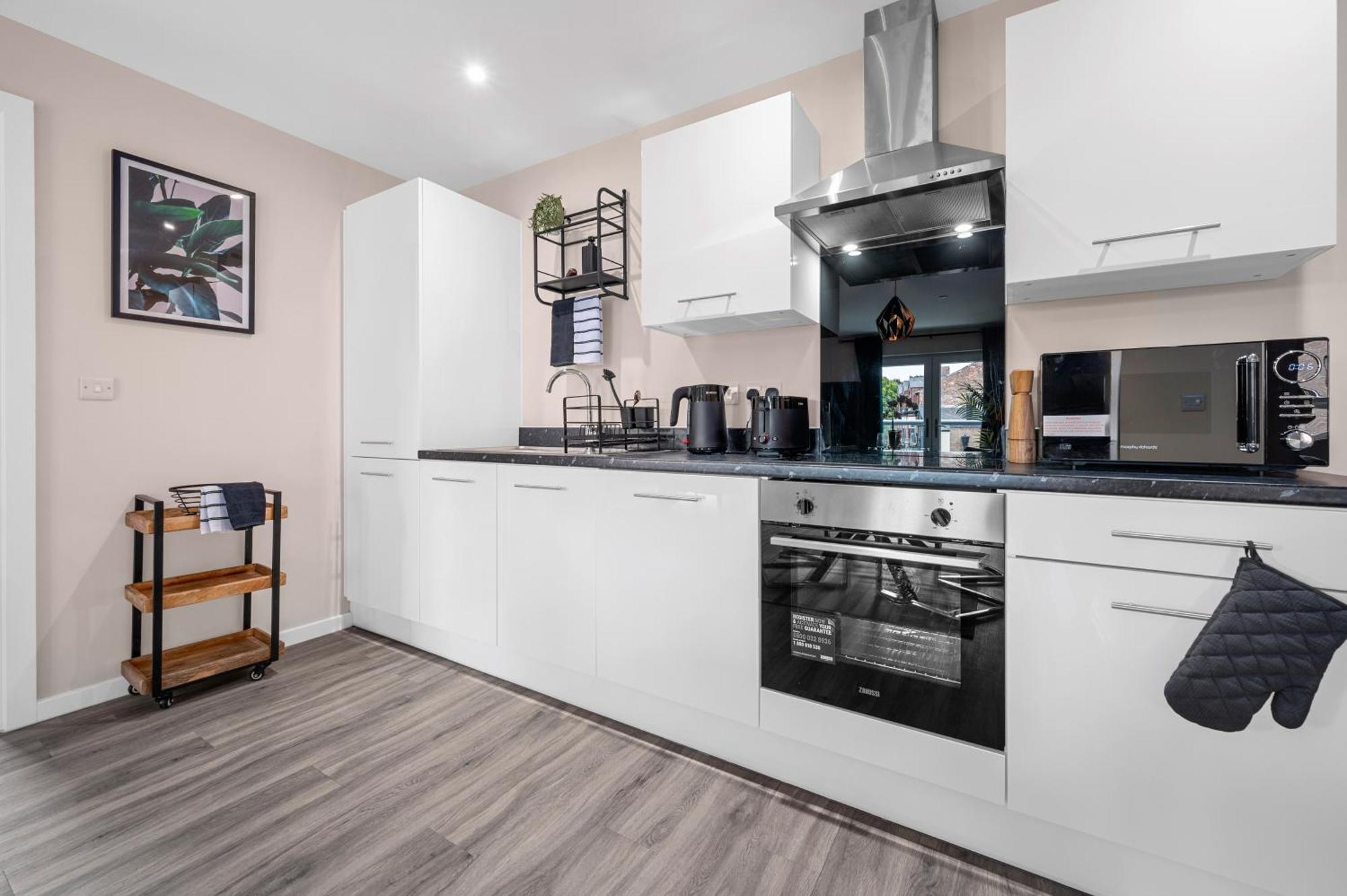 2 Bed Flat Manchester City Eksteriør billede