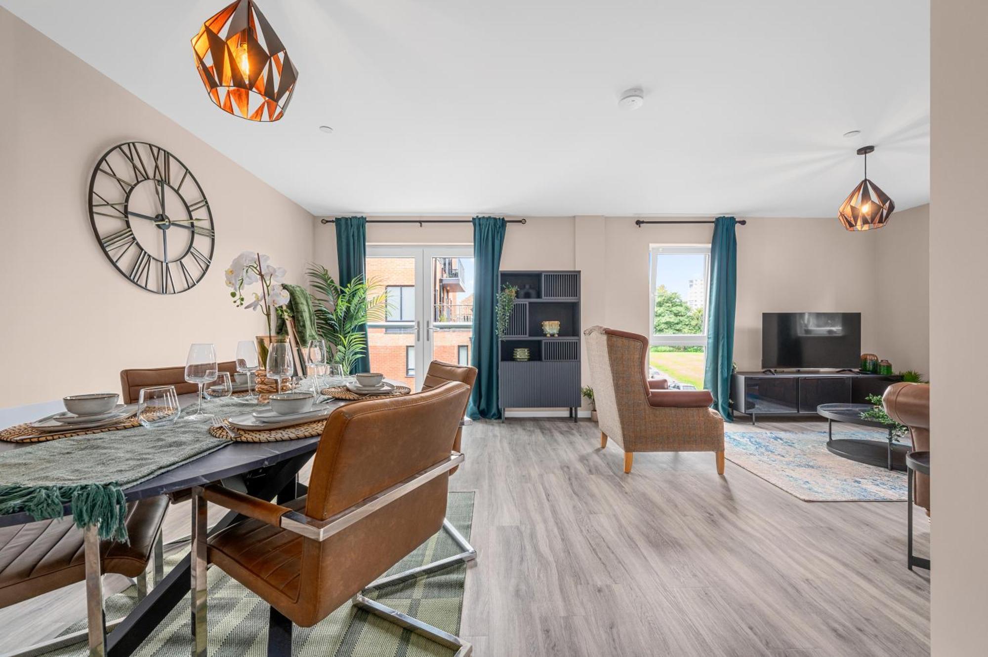2 Bed Flat Manchester City Eksteriør billede