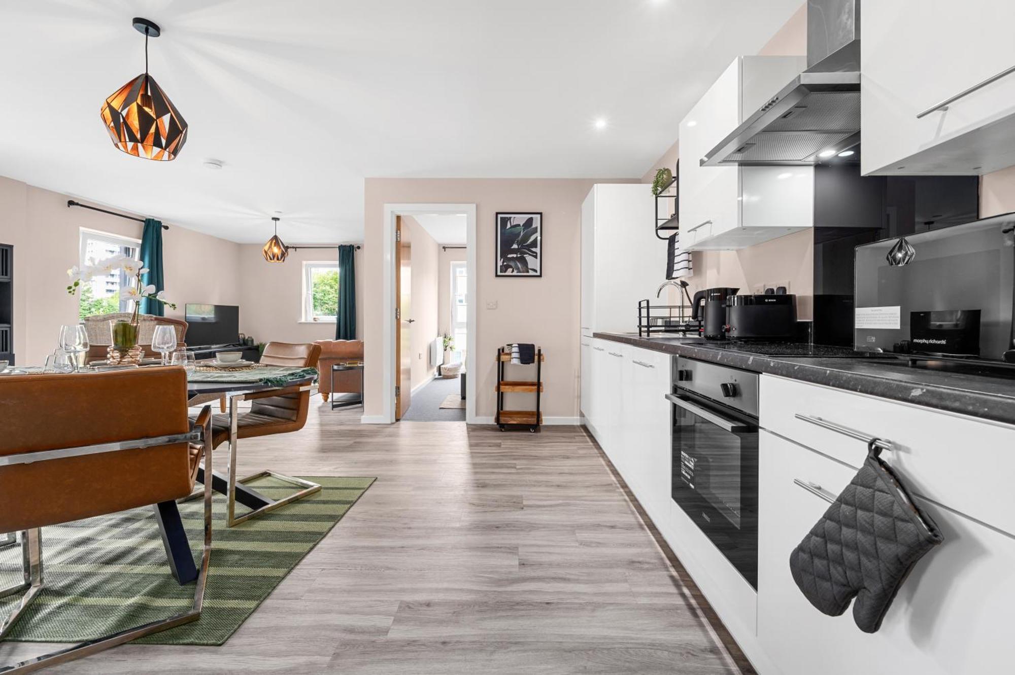 2 Bed Flat Manchester City Eksteriør billede